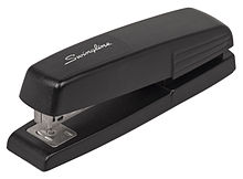 Image from Wikipedia entry on stapler